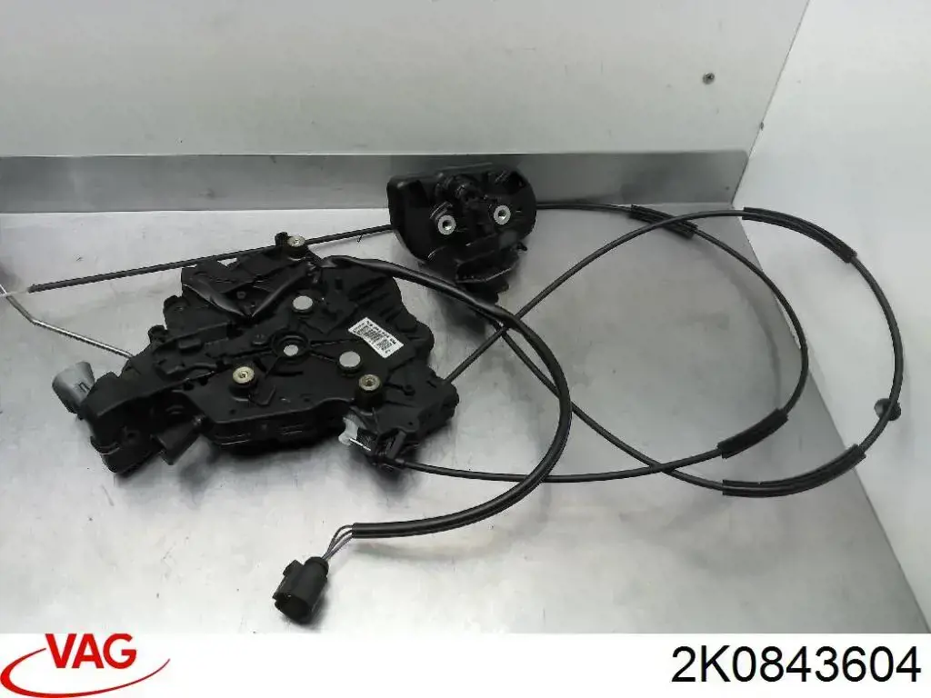 Comprar 2K0843604 VAG Pieza de enganche del pestillo de la puerta corrediza