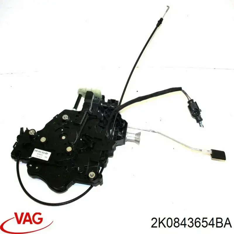 Cerradura de puerta lateral corrediza derecha VAG 2K0843654BA precio, desde 87,12 EUR