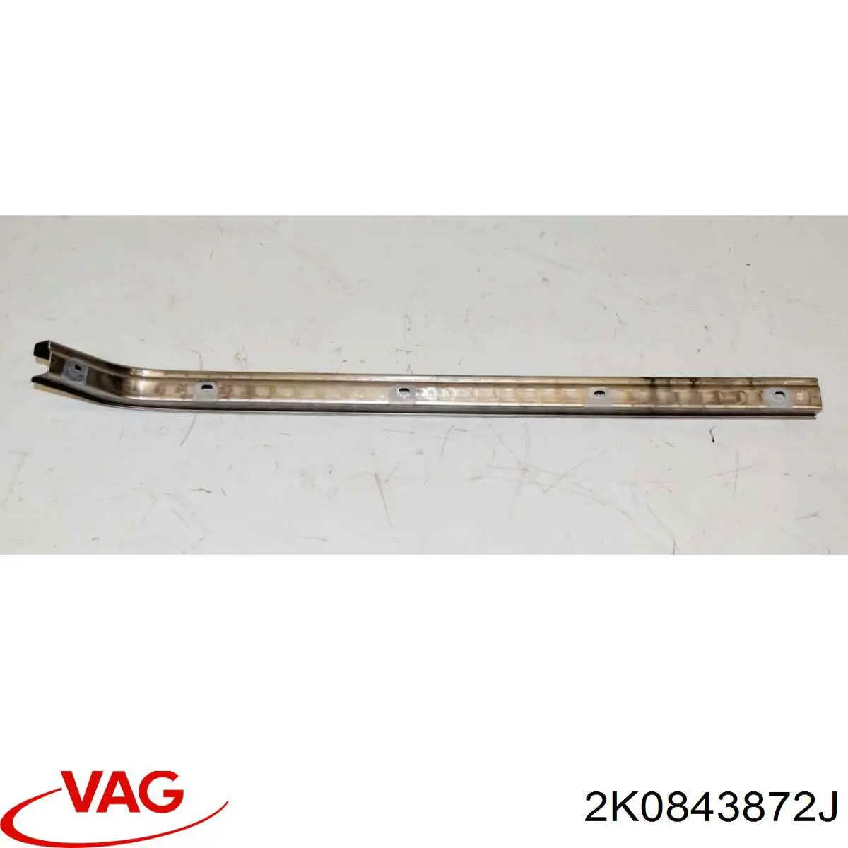 Carril guía central derecho de puerta corrediza VAG 2K0843872J precio, desde 45,31 EUR