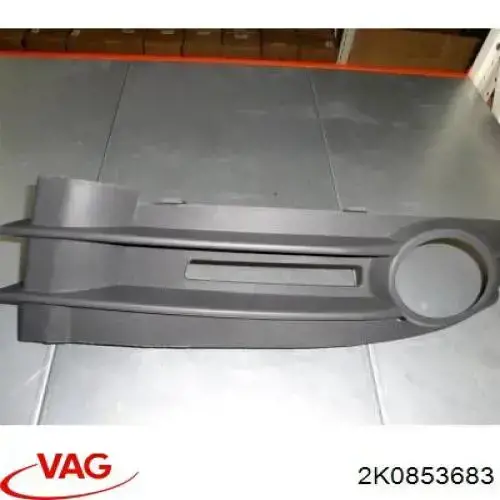 Comprar 2K0853683 VAG Rejilla del parachoques delantera izquierda