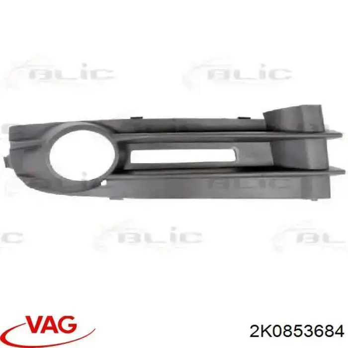 Comprar 2K0853684 VAG Tapa de rejilla de faro antiniebla delantero derecho