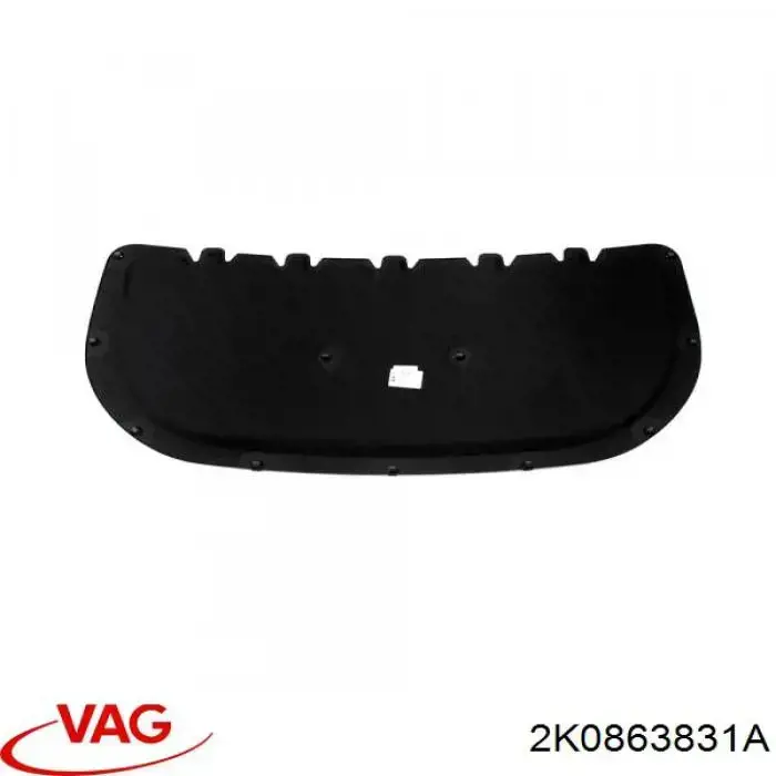 2K0863831A VAG Aislante de capó de motor