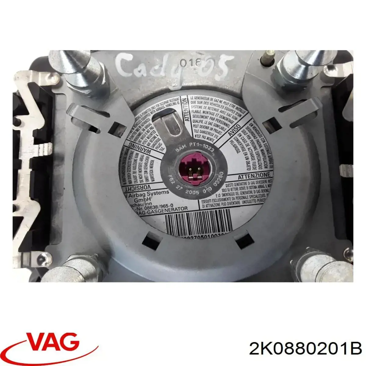 Comprar 2K0880201B VAG Airbag lateral lado conductor