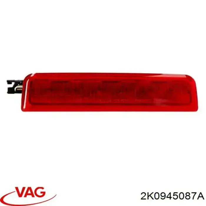 2K0945087A VAG lampara de luz de freno adicional