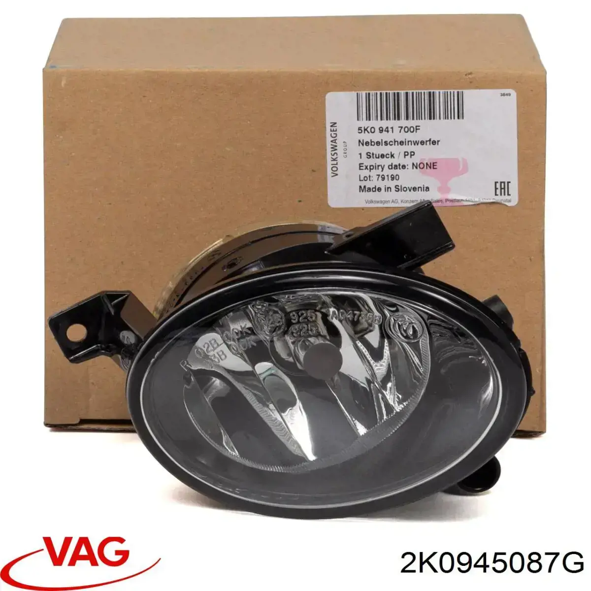 Tercera luz de freno 2K0945087G VAG