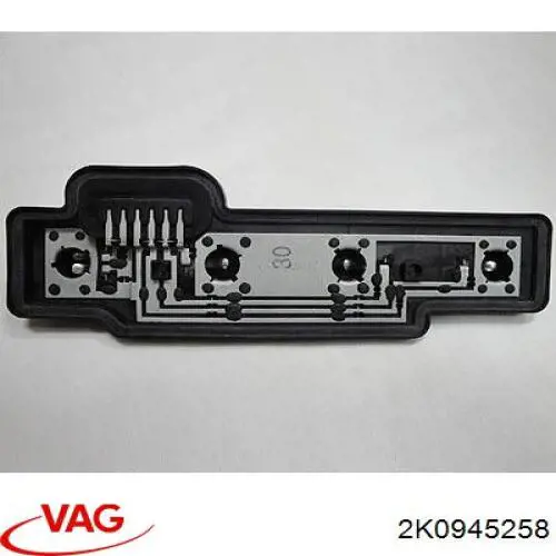 Panel de soporte de luces traseras VAG 2K0945258 precio, desde 32,06 EUR