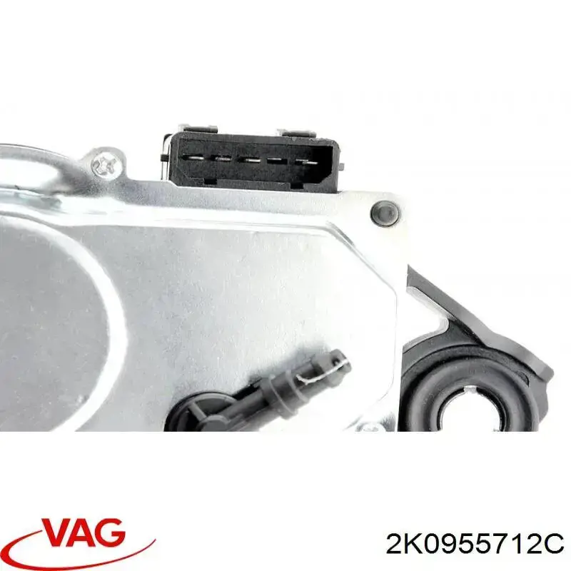 Comprar 2K0955712C VAG Motor limpiaparabrisas, trasera
