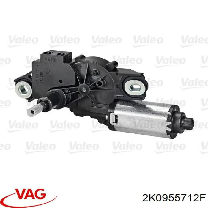 2K0955712F VAG motor limpiaparabrisas luna trasera