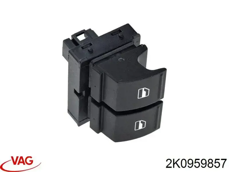 Comprar 2K0959857 VAG Interruptor de elevalunas delantera izquierda