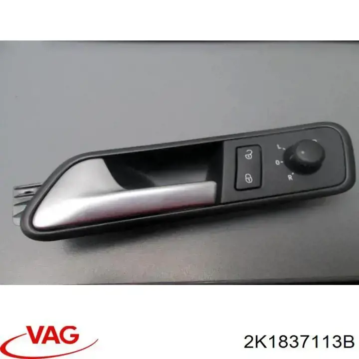 2K1837113B VAG manecilla de puerta, equipamiento habitáculo, delantera izquierda