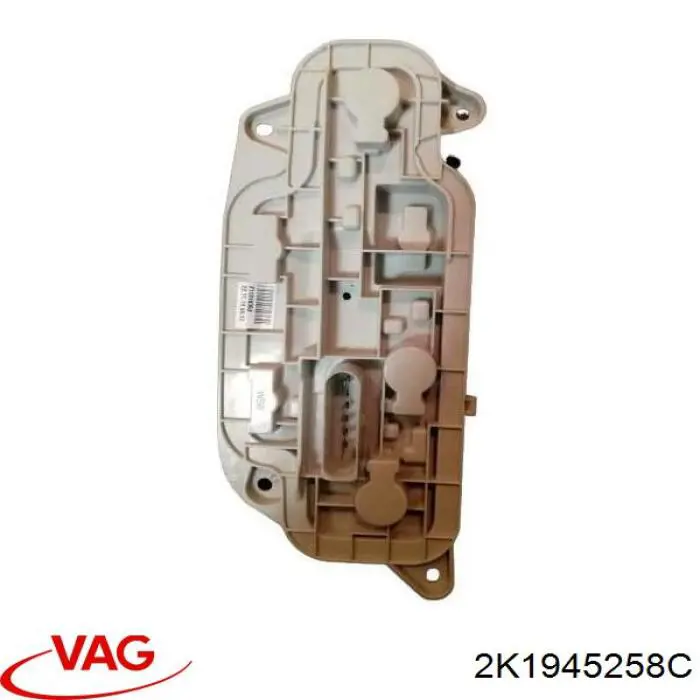 Placa de contacto de luz trasera 2K1945258C VAG