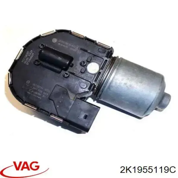 2K1955119C VAG motor del limpiaparabrisas del parabrisas