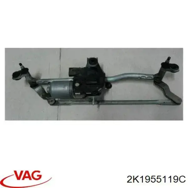Motor limpiaparabrisas 2K1955119C VAG