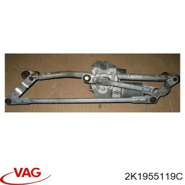 Motor del limpiaparabrisas VAG 2K1955119C