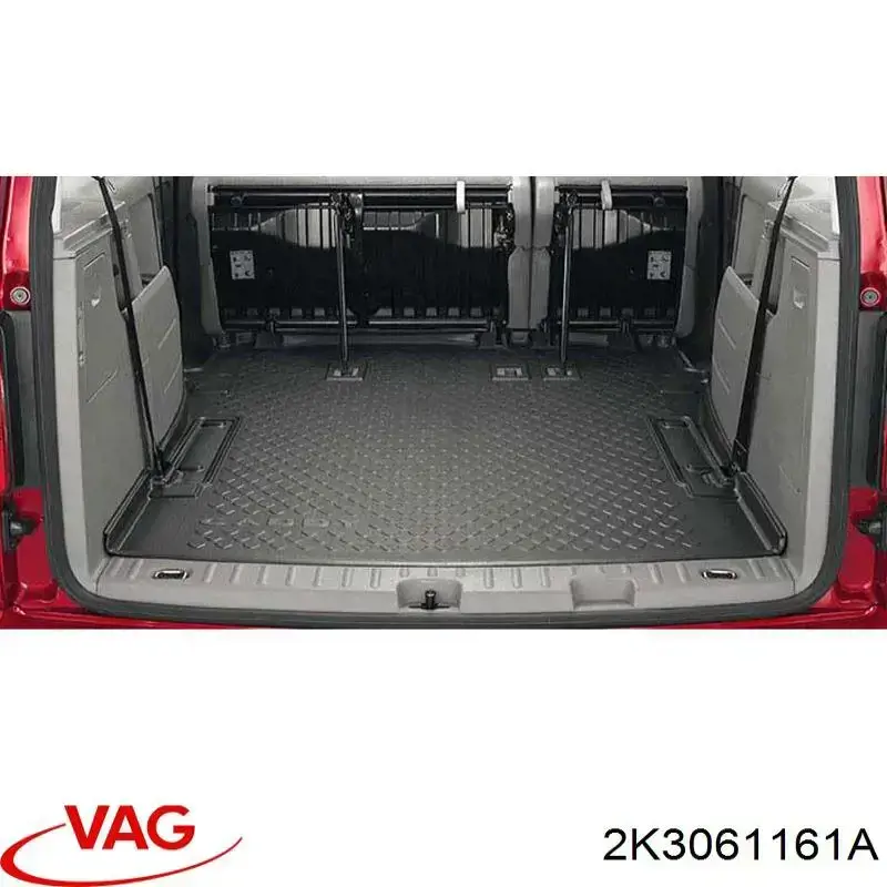 2K3061161A VAG Alfombra de maletero