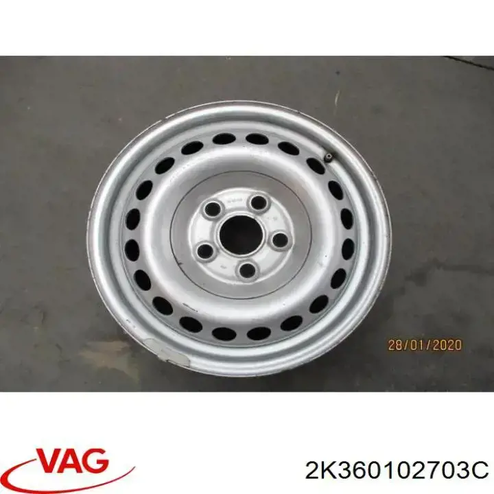 Comprar 8P060102703C VAG Llantas de acero (Estampado)