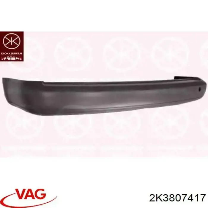 Paragolpes VAG 2K3807417 precio, desde 161,66 EUR