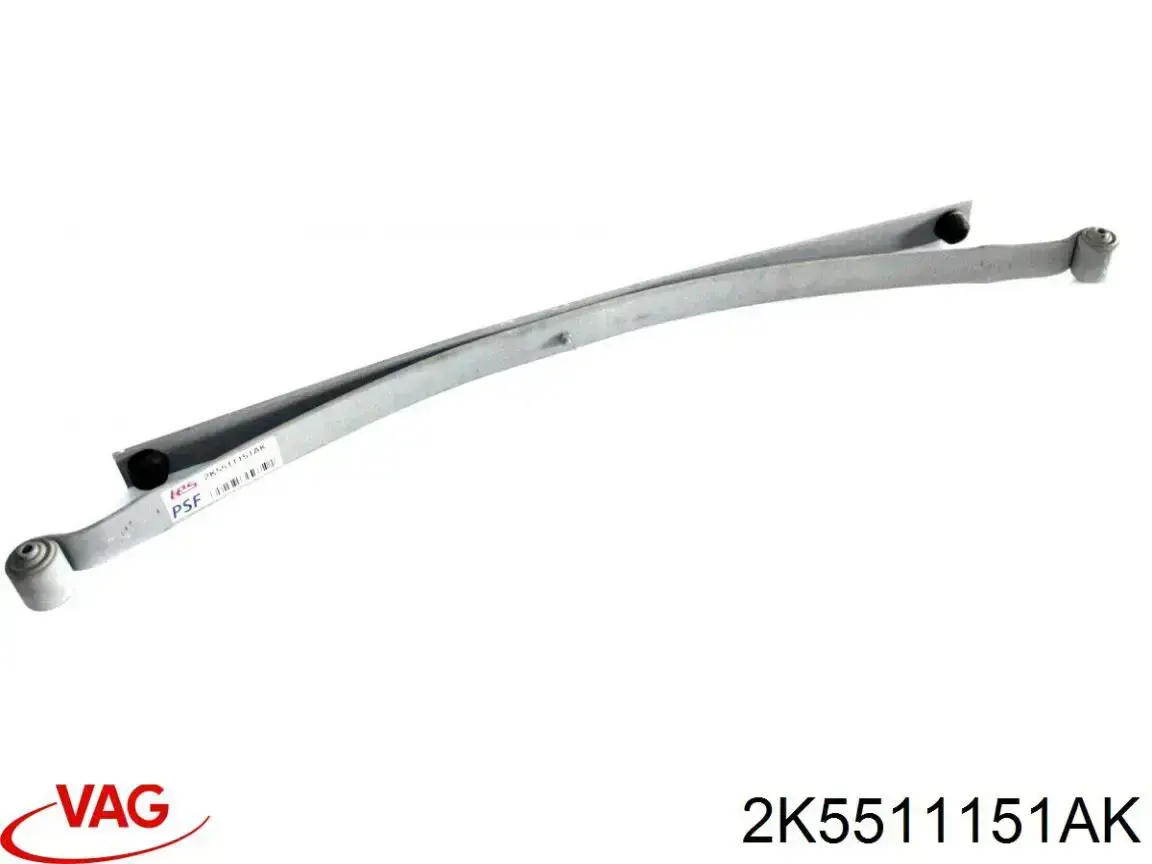 Ballesta, eje trasera  VAG 2K5511151AK precio, desde 82,04 EUR