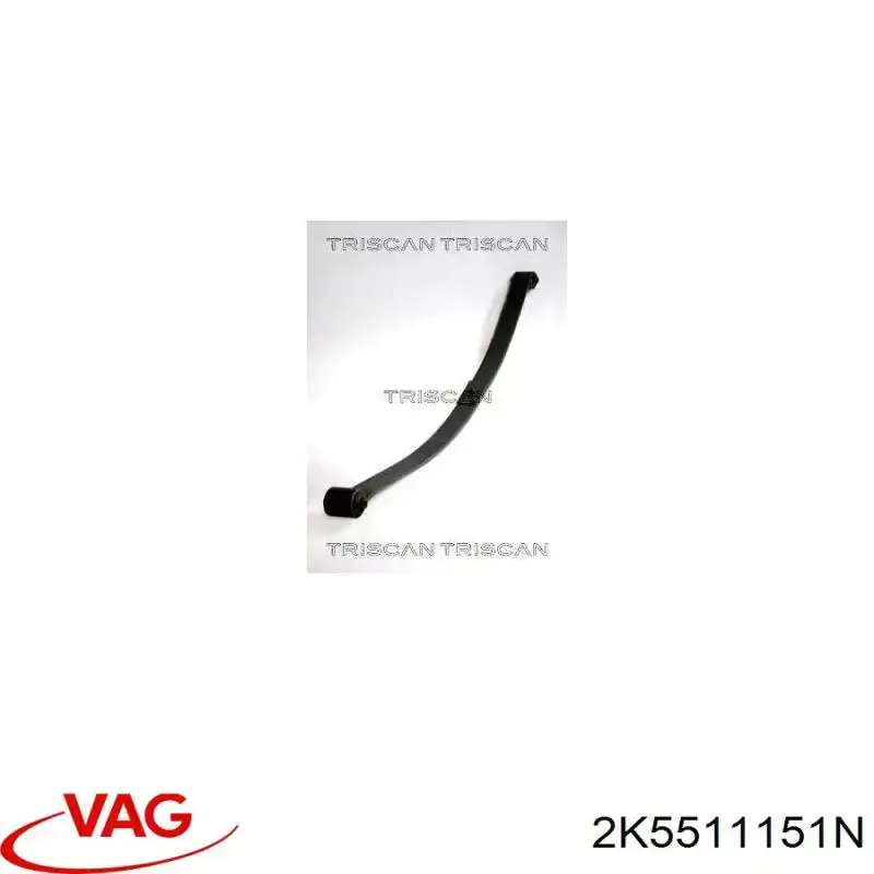 Ballesta, eje trasera  VAG 2K5511151N precio, desde 158,27 EUR