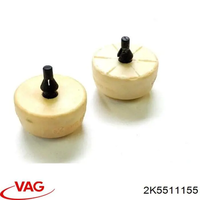 Tope de ballesta trasera VAG 2K5511155