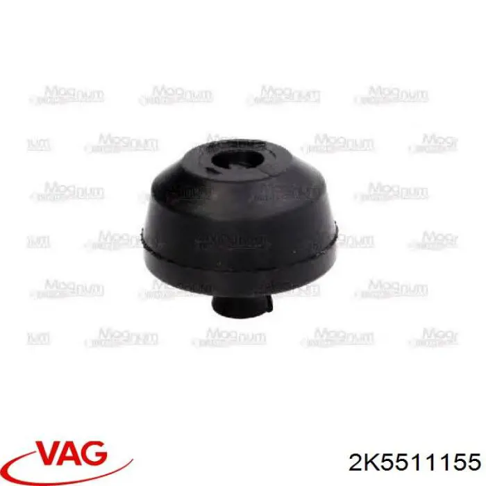 2K5511155 VAG Tope de ballesta trasera
