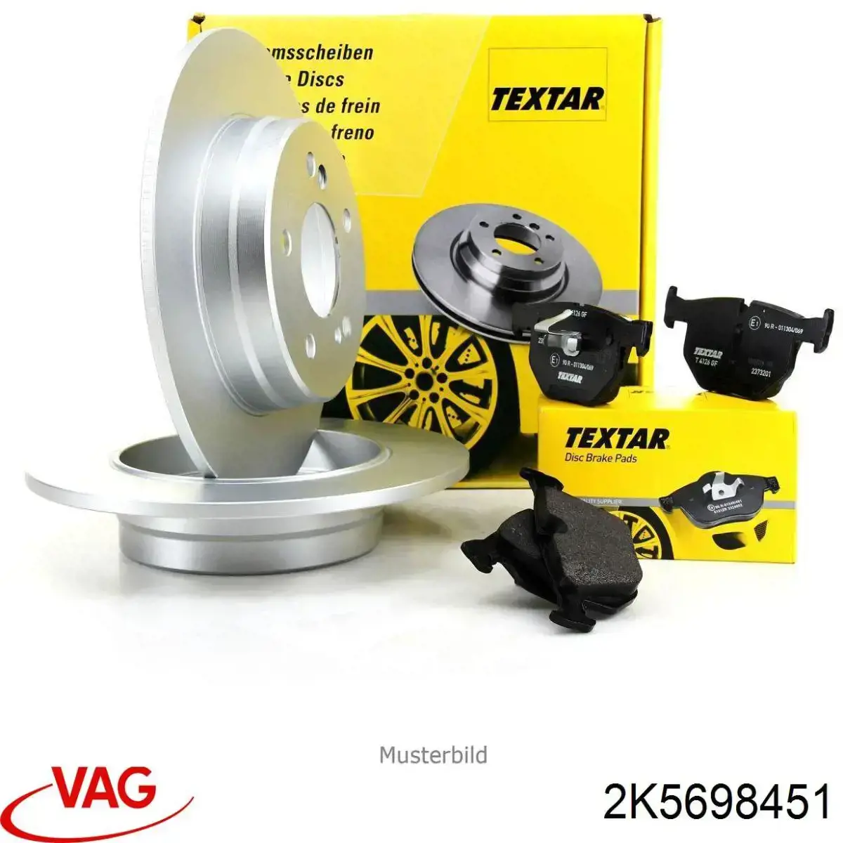 Pastillas de freno traseras Volkswagen Jetta 6 162, 163, AV3, AV2, AY2, AY3