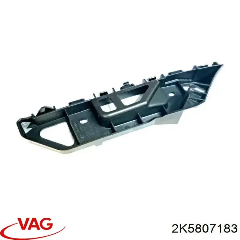 2K5807183 VAG Guía del parachoques delantero izquierda