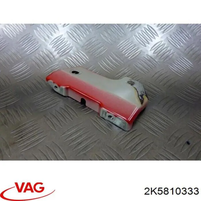 Soporte delantero izquierdo para aleta delantera 2K5810333 VAG