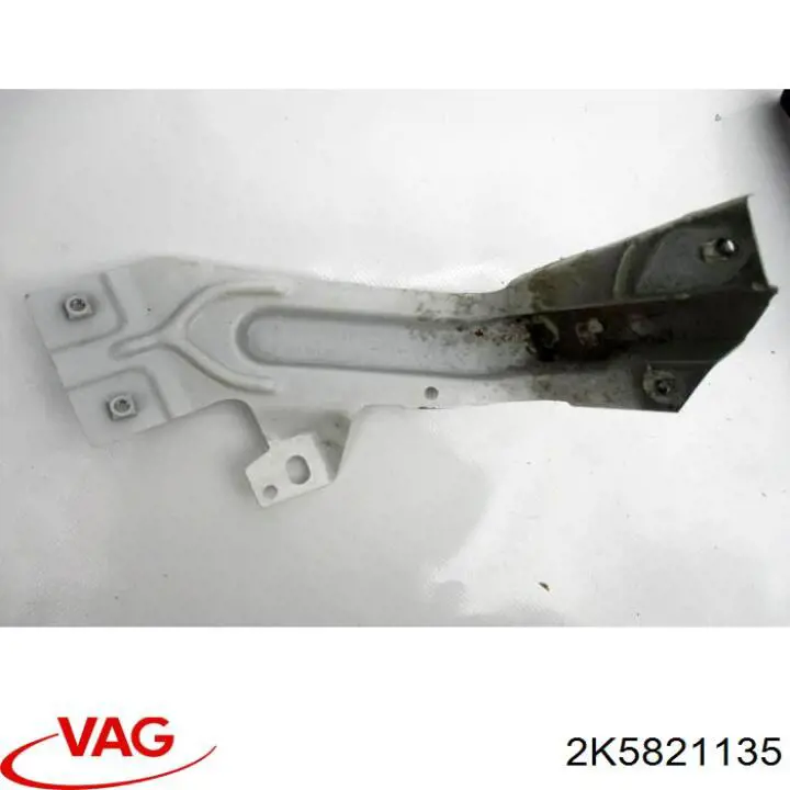 Soporte delantero izquierdo para aleta delantera VAG 2K5821135 precio, desde 26,97 EUR