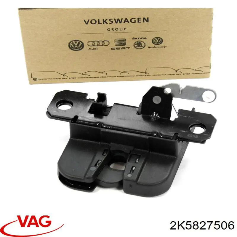 Comprar 2K5827506 VAG Cerradura inferior de puerta trasera derecha de doble hoja