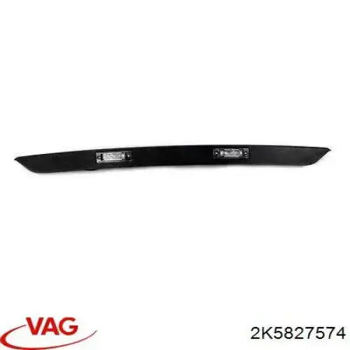 Comprar 2K5827574 VAG Tapa manija puerta trasera izquierda