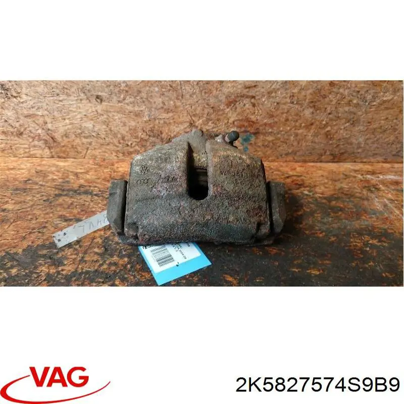 2K5827574S9B9 VAG Tapa manija puerta trasera izquierda