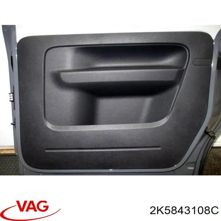 2K5843108C VAG Puerta lateral corrediza derecha