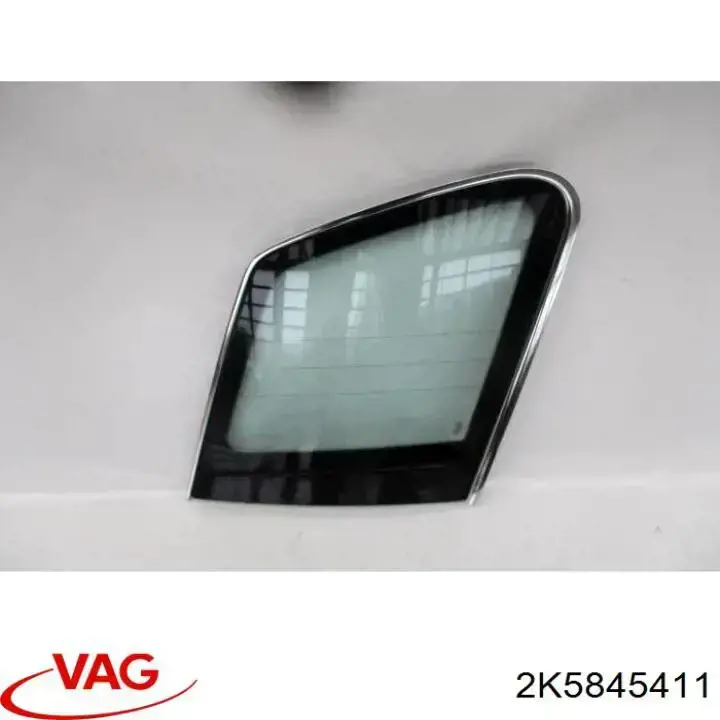 Ventana De Vidrio Puerta Delantera Izquierda para Volkswagen Caddy (2KA)