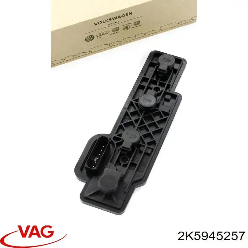 2K5945257 VAG Panel de soporte de luces traseras