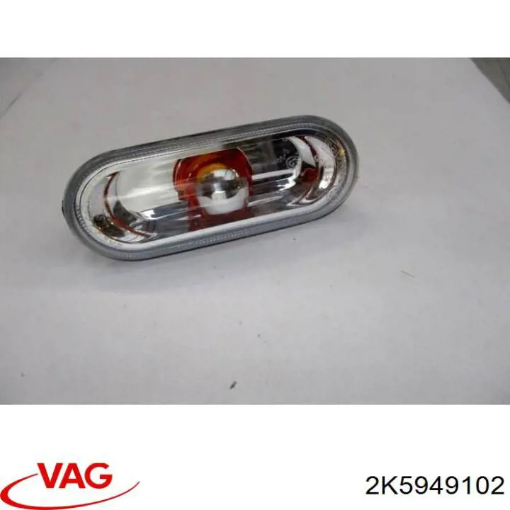Comprar 2K5949102 VAG Luz intermitente de guardabarros derecho