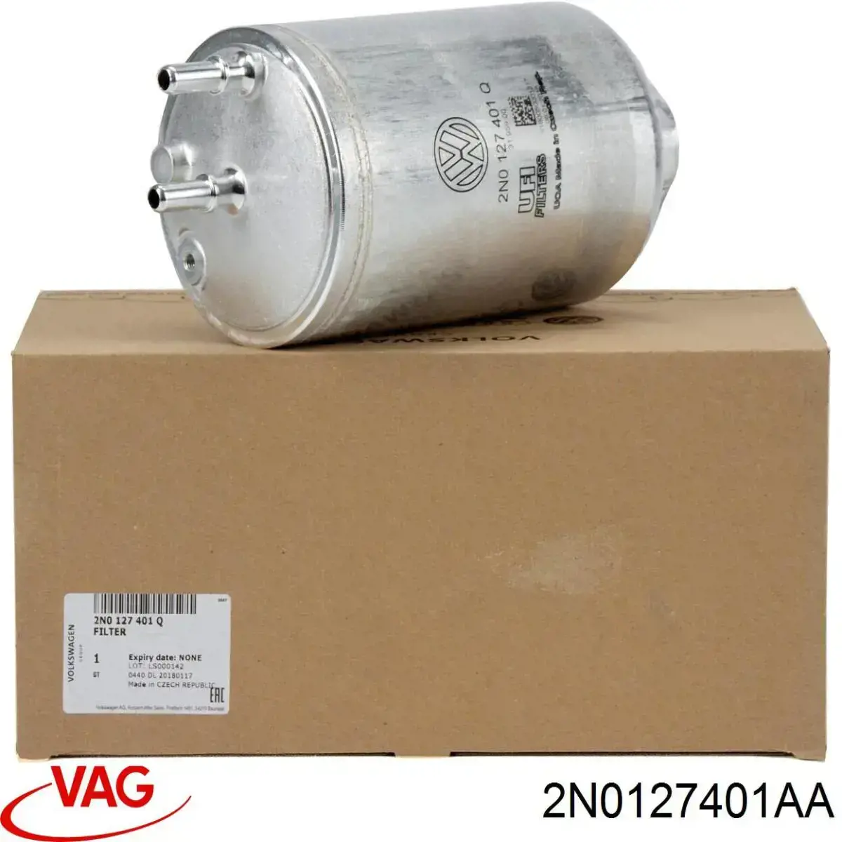 Filtro combustible VAG 2N0127401AA precio, desde 38,81 EUR