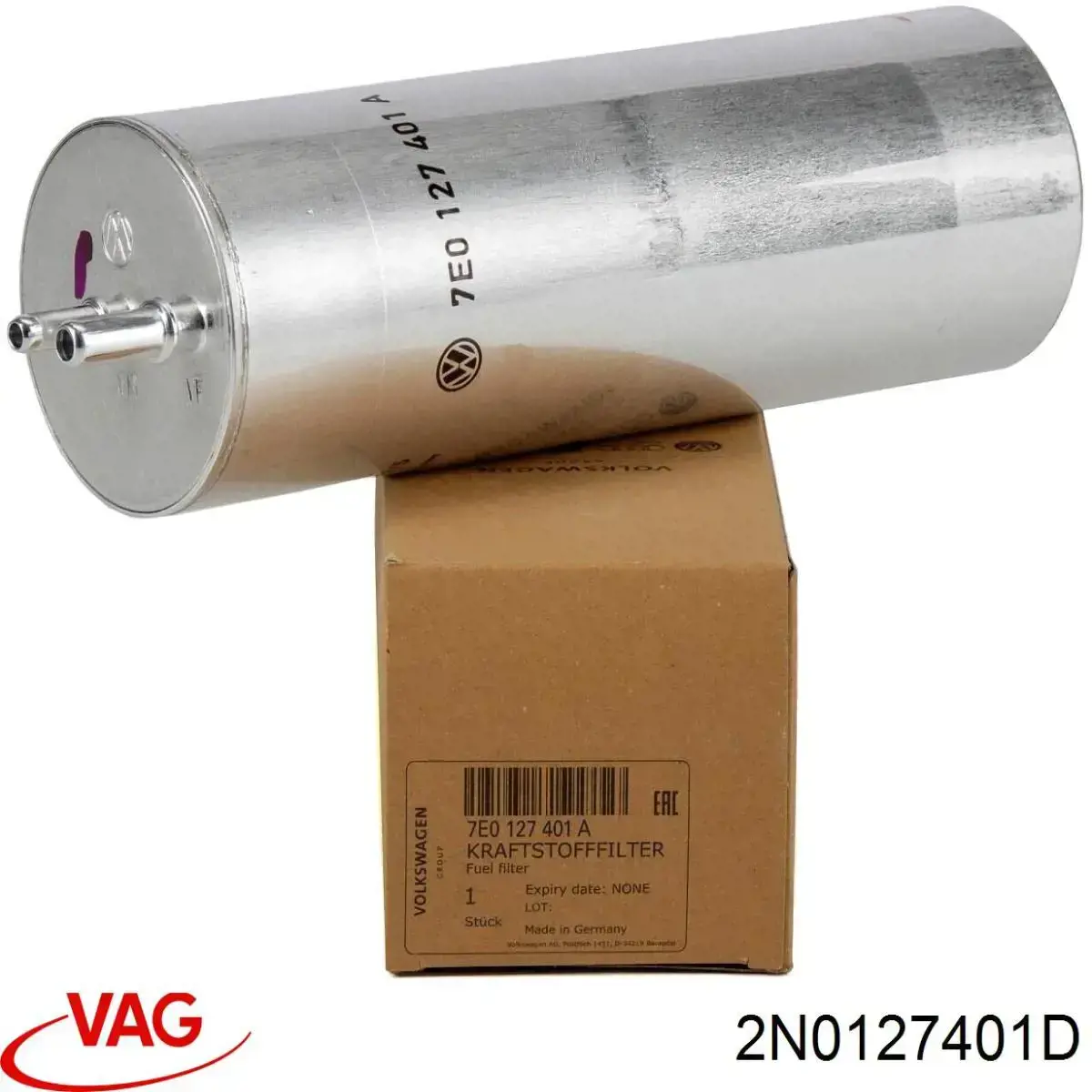 Filtro combustible VAG 2N0127401D precio, desde 38,81 EUR