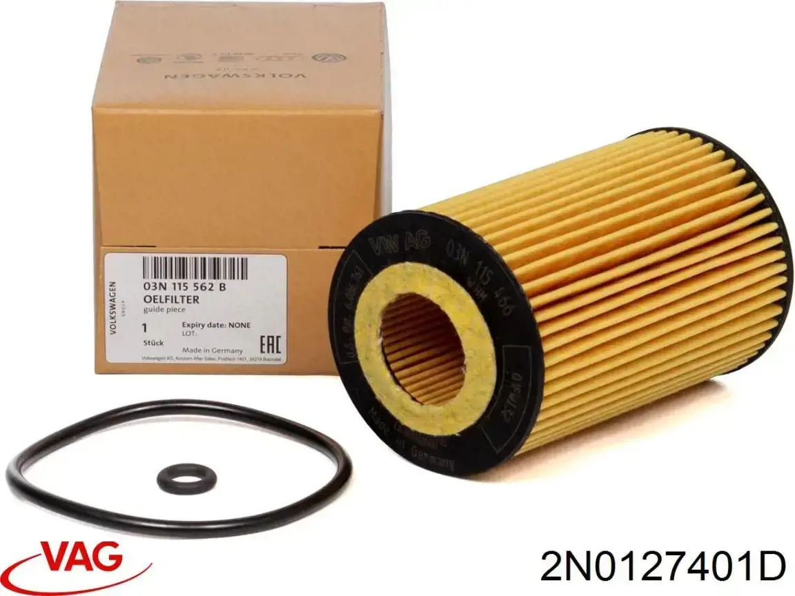 2N0127401D VAG filtro combustible