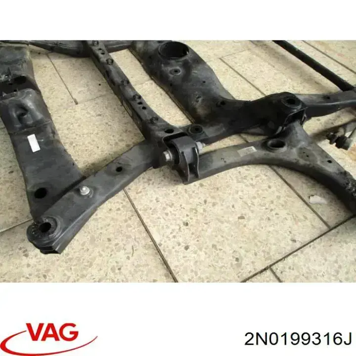 Subchasis delantero soporte motor VAG 2N0199316J precio, desde 821,83 EUR