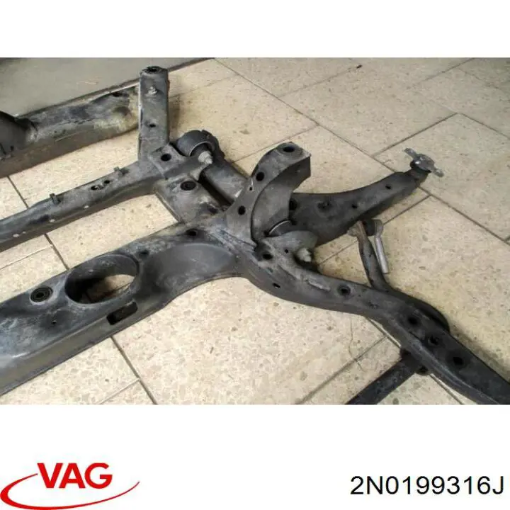 Comprar 2N0199316J VAG Puente delantero