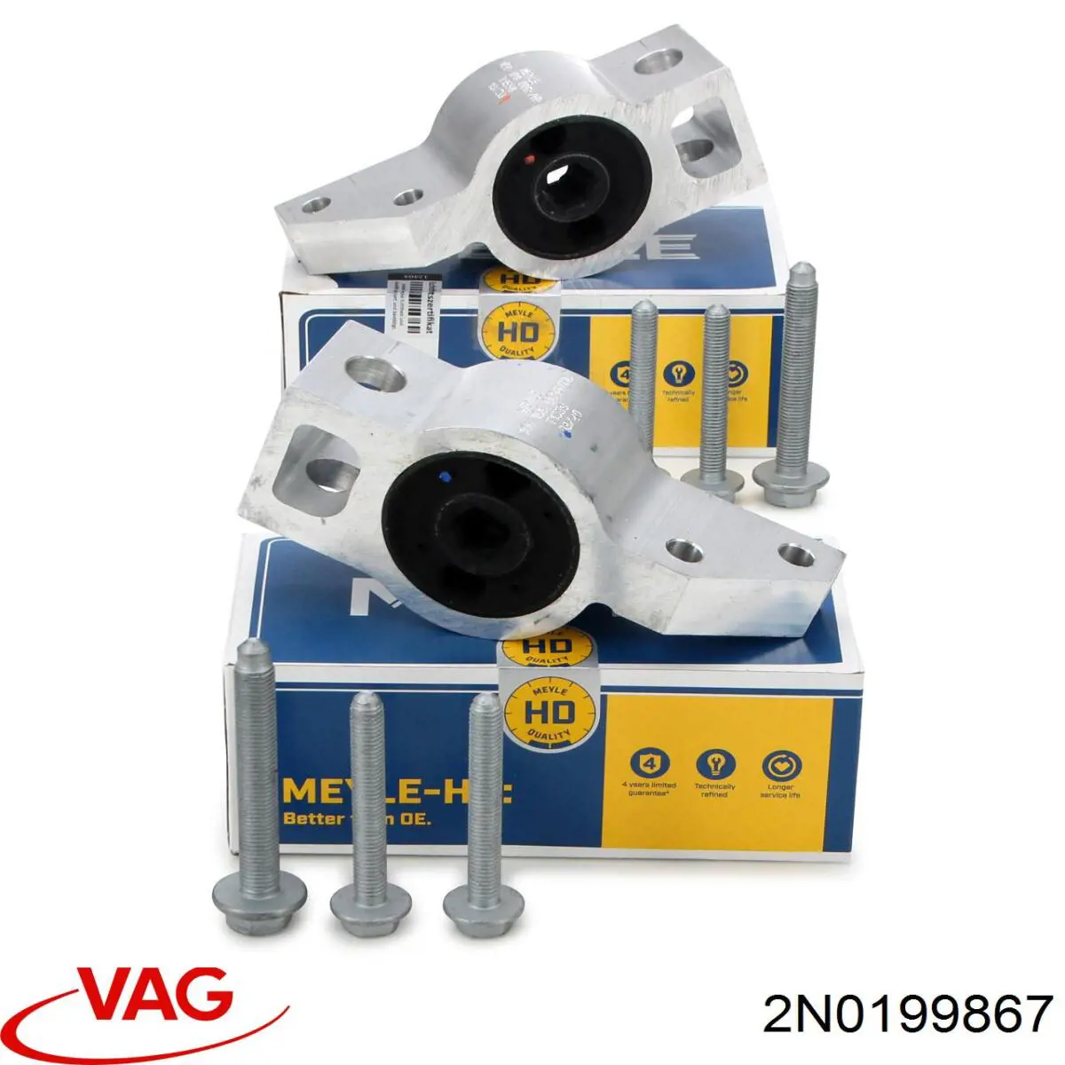 Buje silencioso del subchasis delantero VAG 2N0199867 precio, desde 58,03 EUR