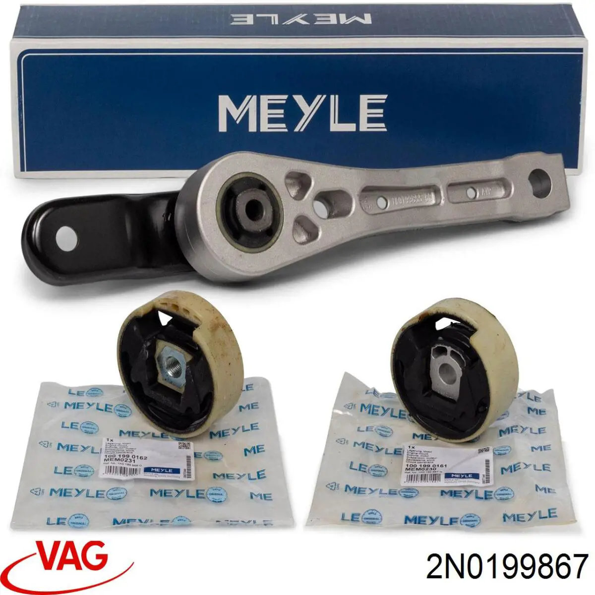 Comprar 2N0199867 VAG Buje silencioso del subchasis delantero