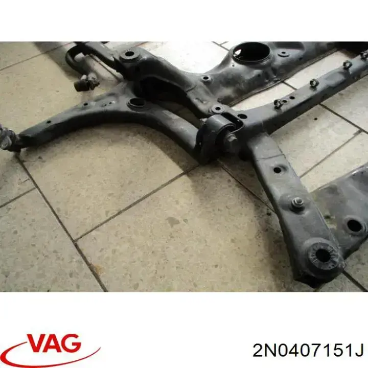 Brazo inferior izquierdo de la suspensión delantera VAG 2N0407151J precio, desde 120,71 EUR