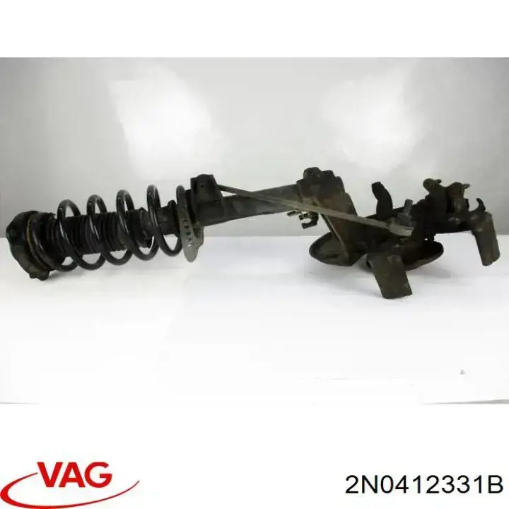 Soporte del amortiguador delantero VAG 2N0412331D