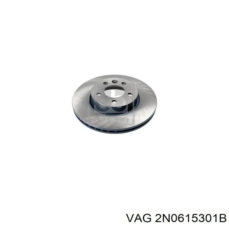 Disco de freno delantero para Volkswagen Crafter  (SYI, SYJ)