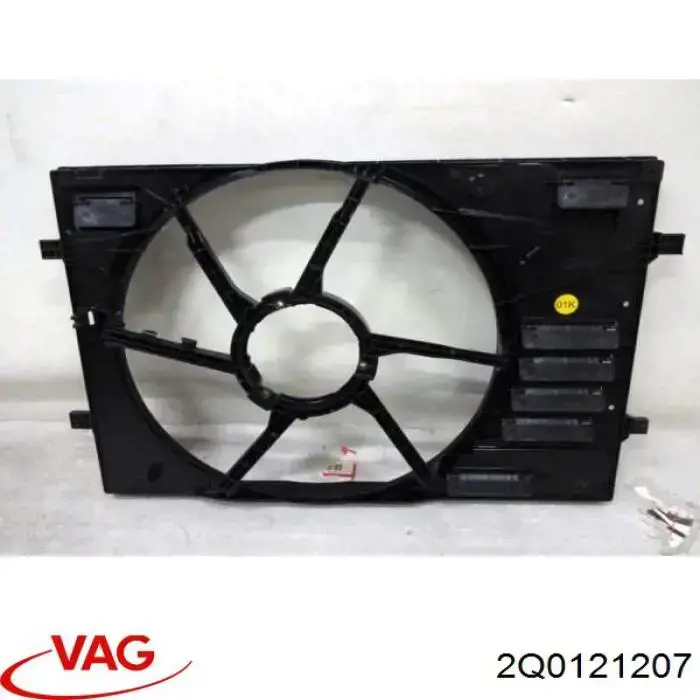 2Q0121207 VAG Radiador