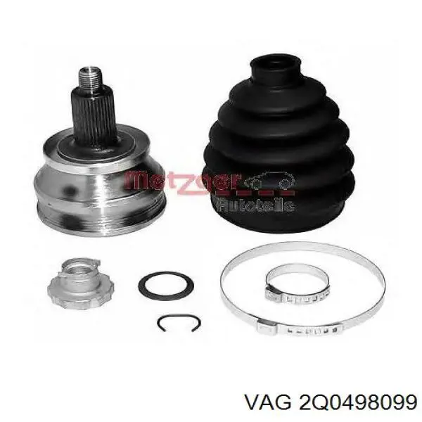 Junta homocinética exterior delantera VAG 2Q0498099 precio, desde 49,91 EUR