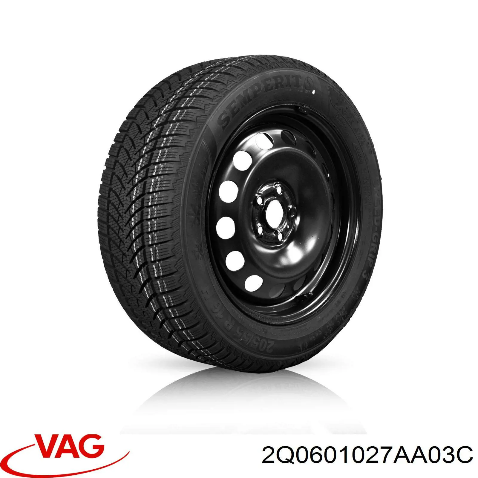 Comprar 2Q0601027AA03C VAG Llantas de acero (Estampado)