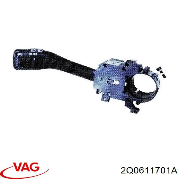 Tubo flexible de frenos delantero VAG 2Q0611701A
